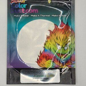 New, Teal/Green/Gold Solar Color Dust Solar Chameleon Pigment 10 Gram Pouch